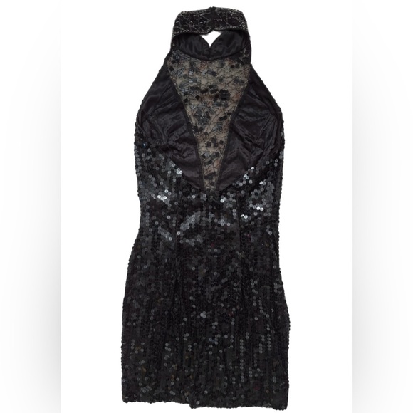 Vintage Della Roufogali beaded and sequin dress - Picture 4 of 6